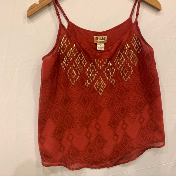 Mudd brand Spaghetti Strap Tank Top - Picture 3 of 14